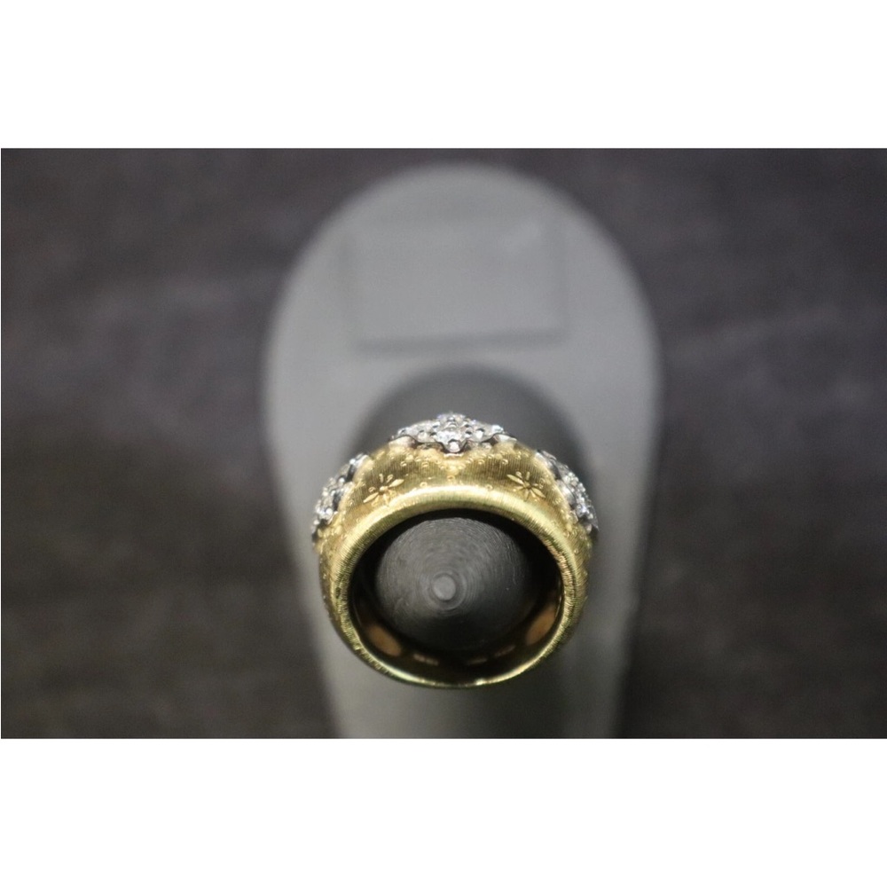 18k Gold Diamond Accent Ring - Picture 2 of 5